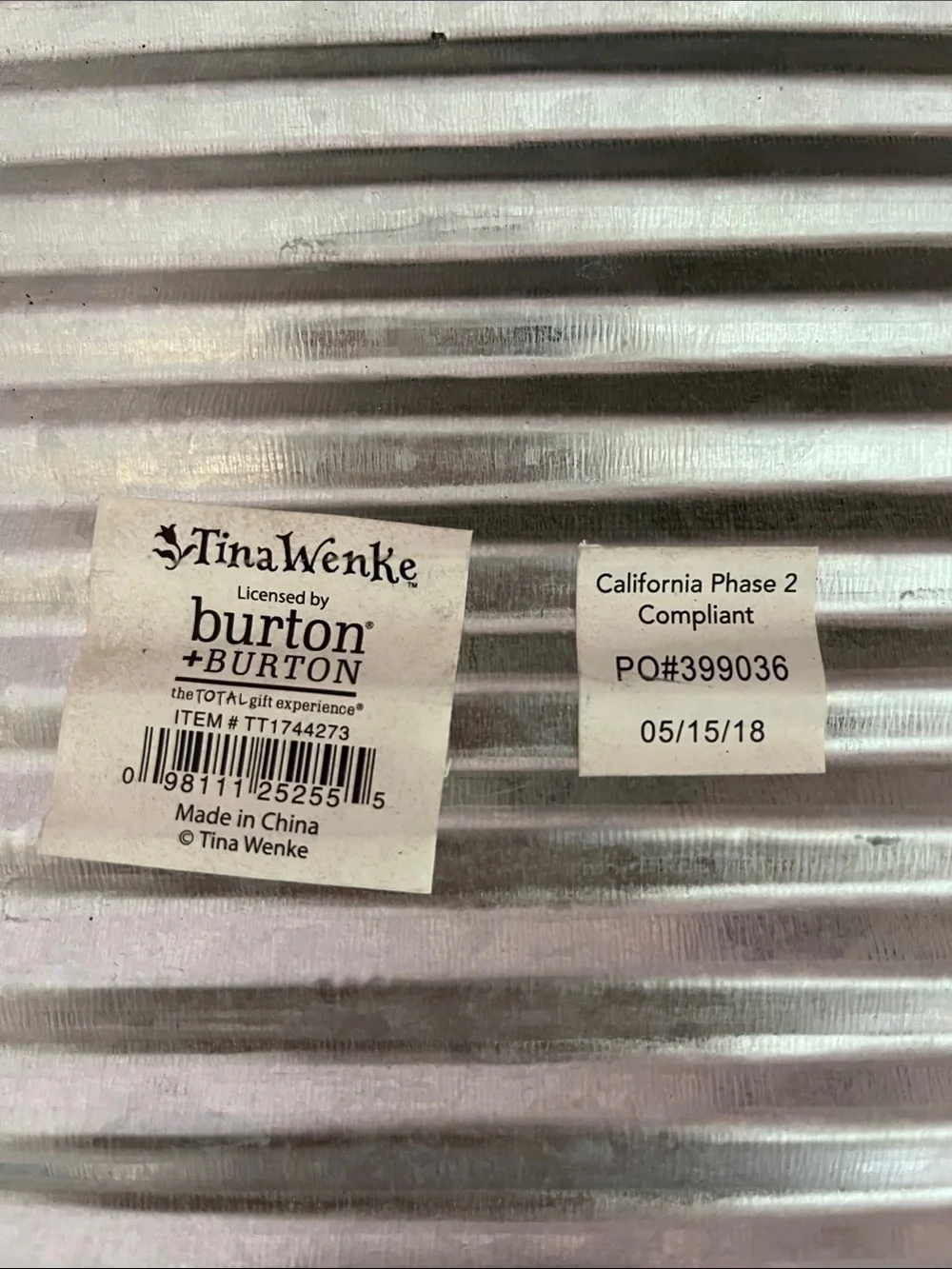 Burton Red Vintage Truck Christmas Wall Art